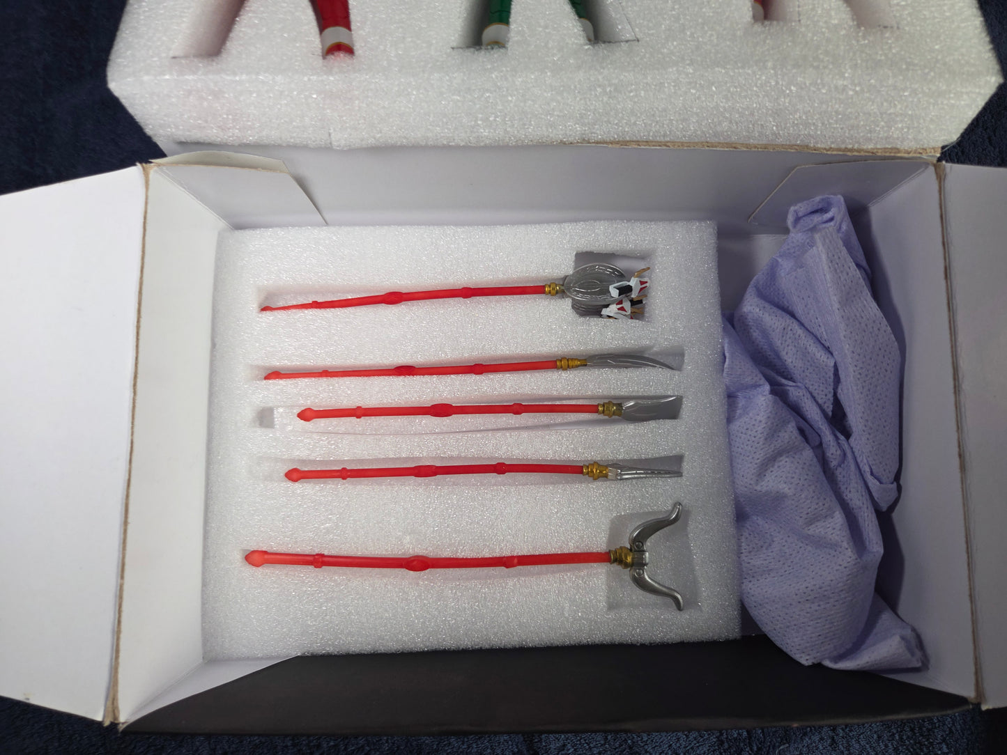 Power Rangers Lighting Collection Dairanger Custom Set Legendary Warrior 5 Pack