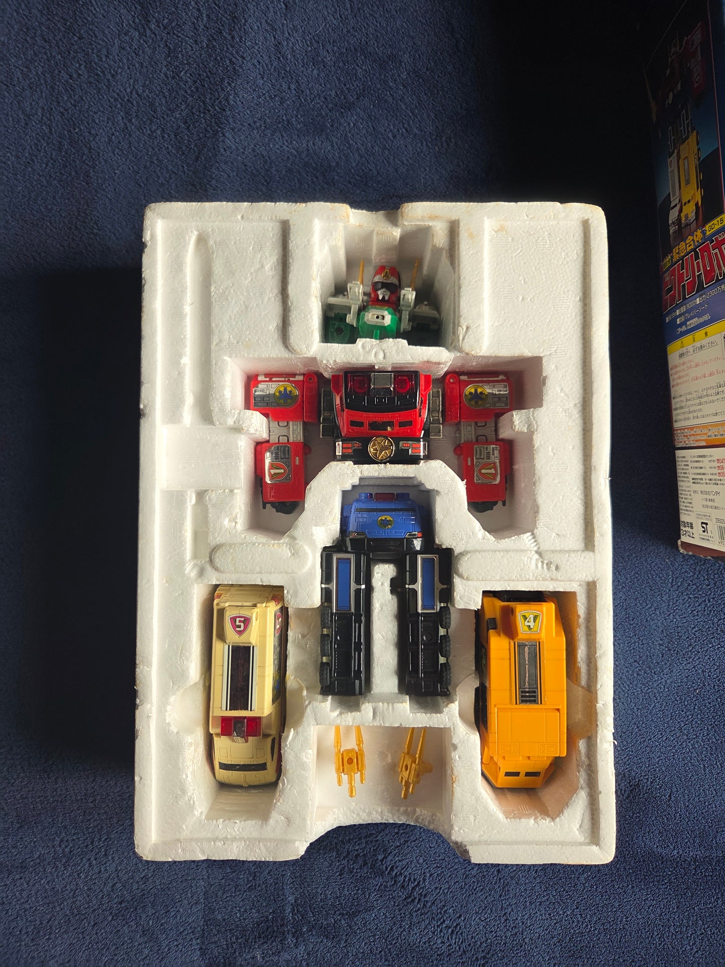 Megazord Power Rangers Lightspeed Rescue - Super Sentai Gogo Five Victory Robo