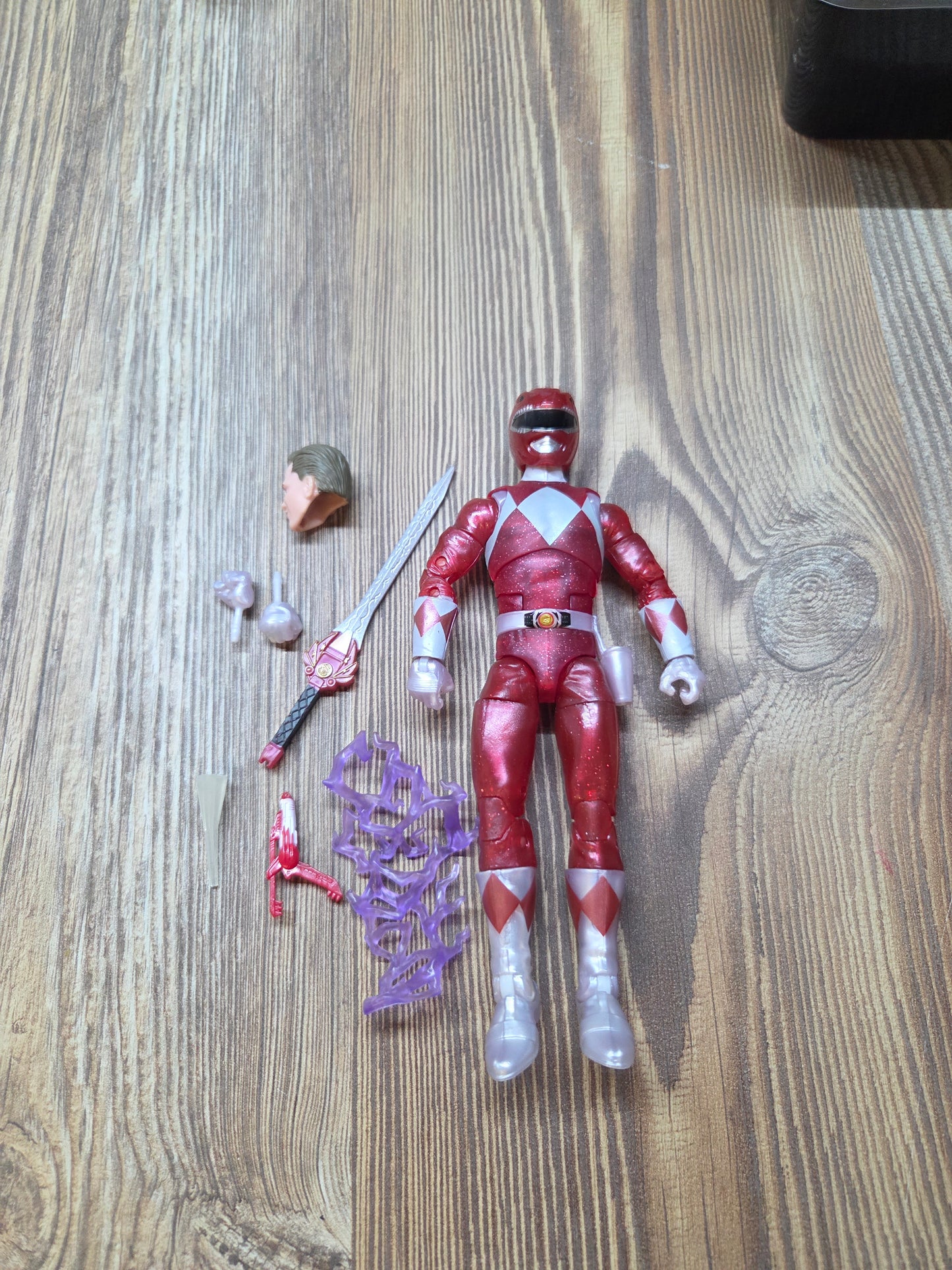 Power Rangers Lighting Collection - Metallic Red Ranger