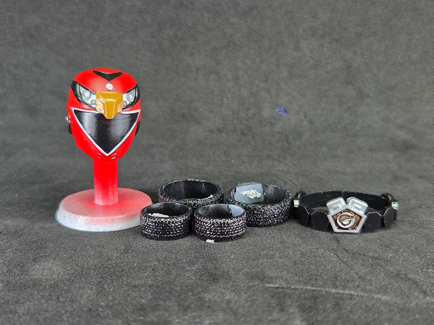 Power Rangers R.P.M - Ranger Operator Series Red / Engine Sentai Go-Onger - Go-On Red Conversion Kit | Lightning Collection Accessories