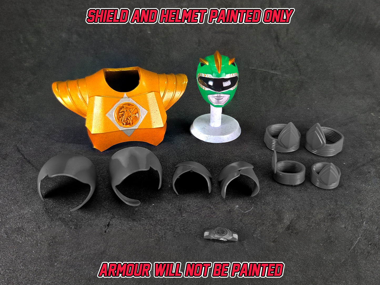 Mighty Morphin Power Rangers The Movie 1995 | Green Ranger | Lightning Collection Conversion Kit