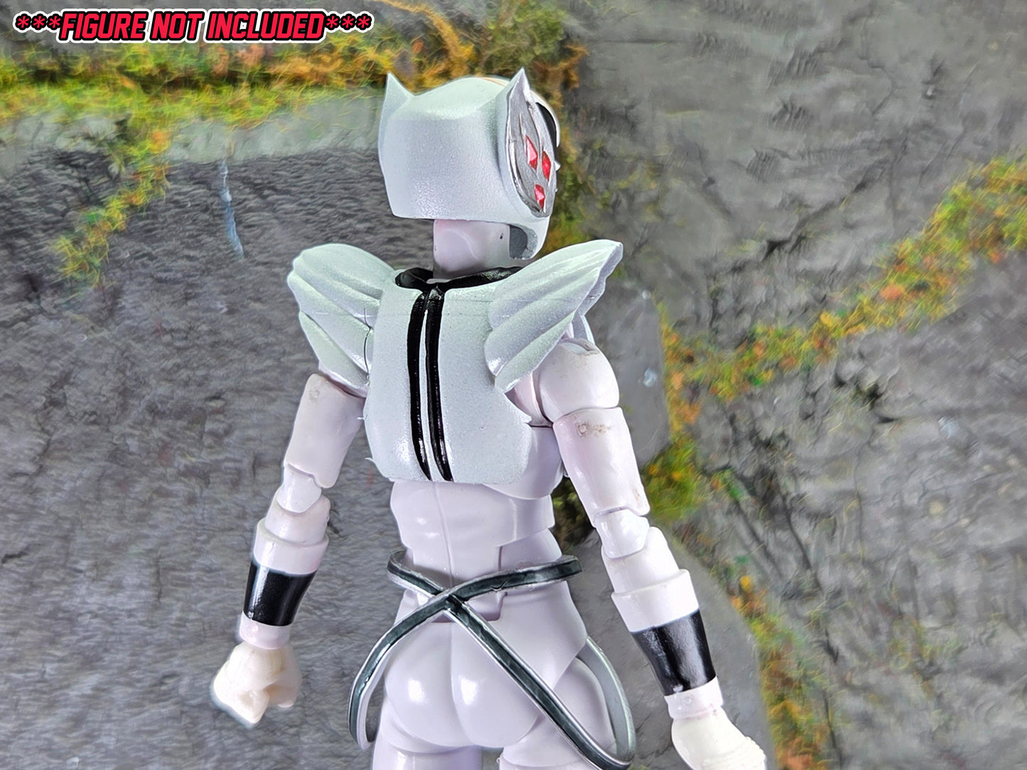 Power Rangers S.P.D. | Lightning Collection - Kat Ranger Helmet | 1/12 Scale Accesories