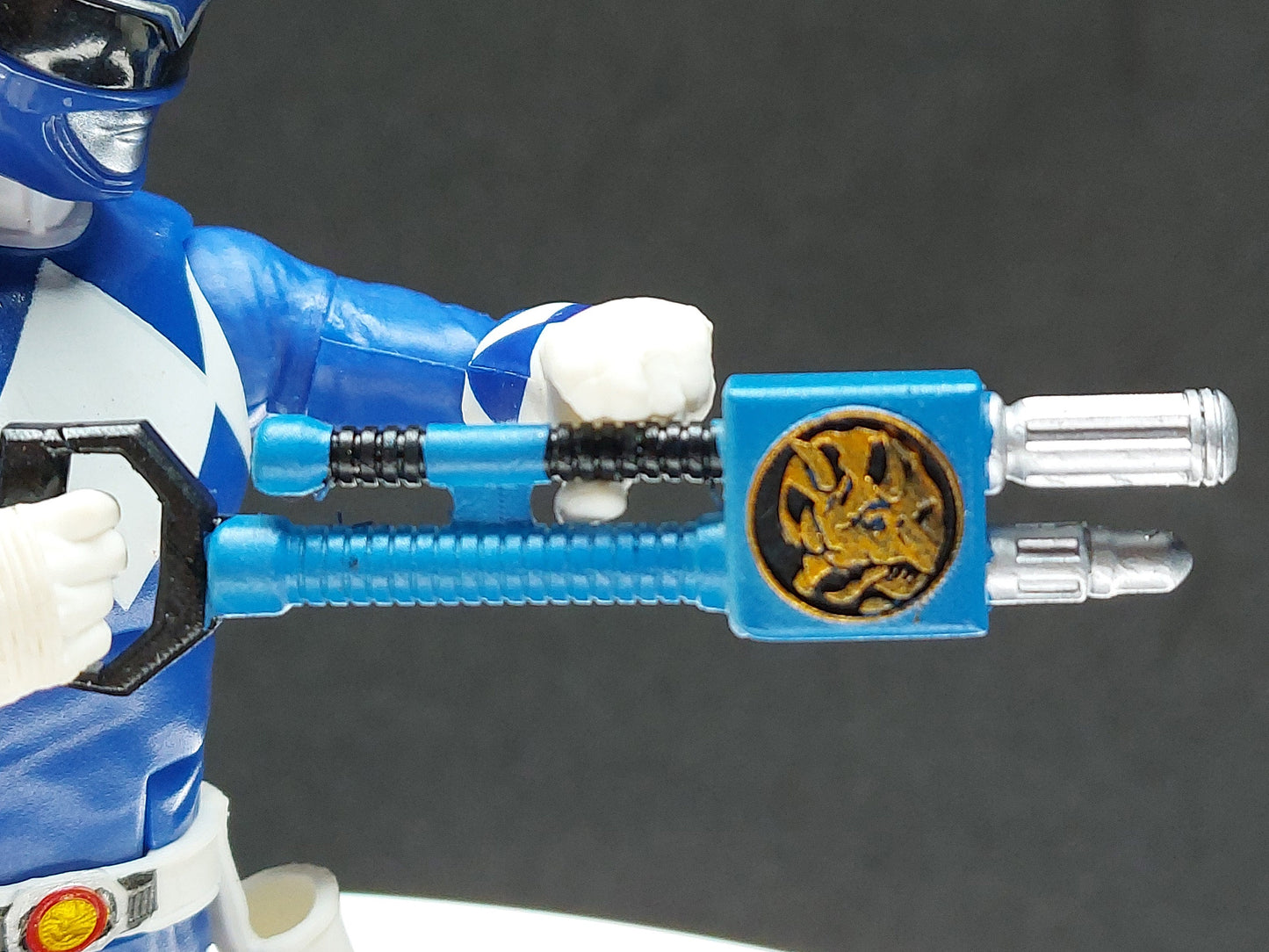 Mighty Morphin Power Rangers - Anti-Sonic Foam Gun - Lightning Collection Accessories