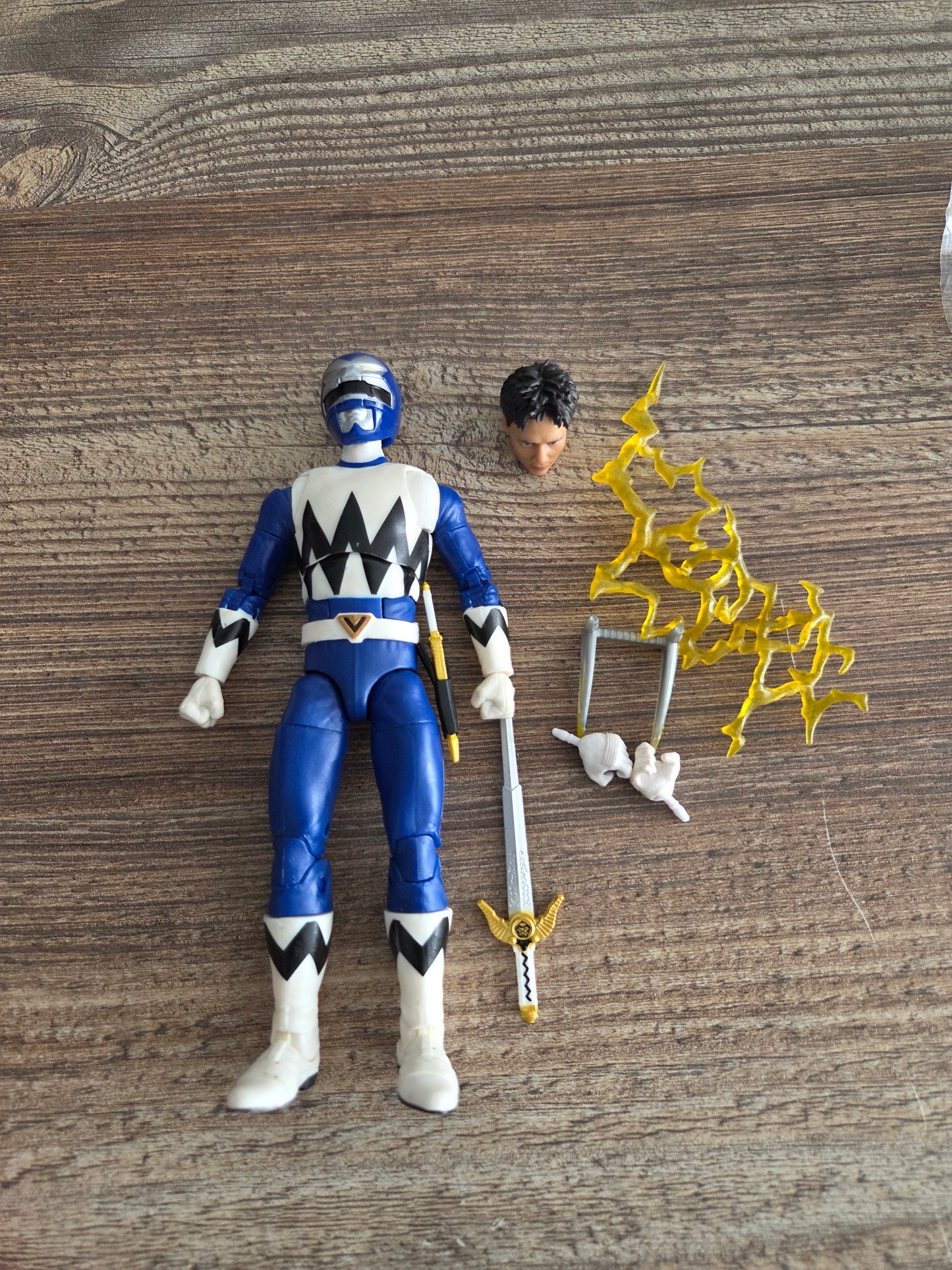 Power Rangers Lighting Collection - Lost Galaxy Blue Ranger
