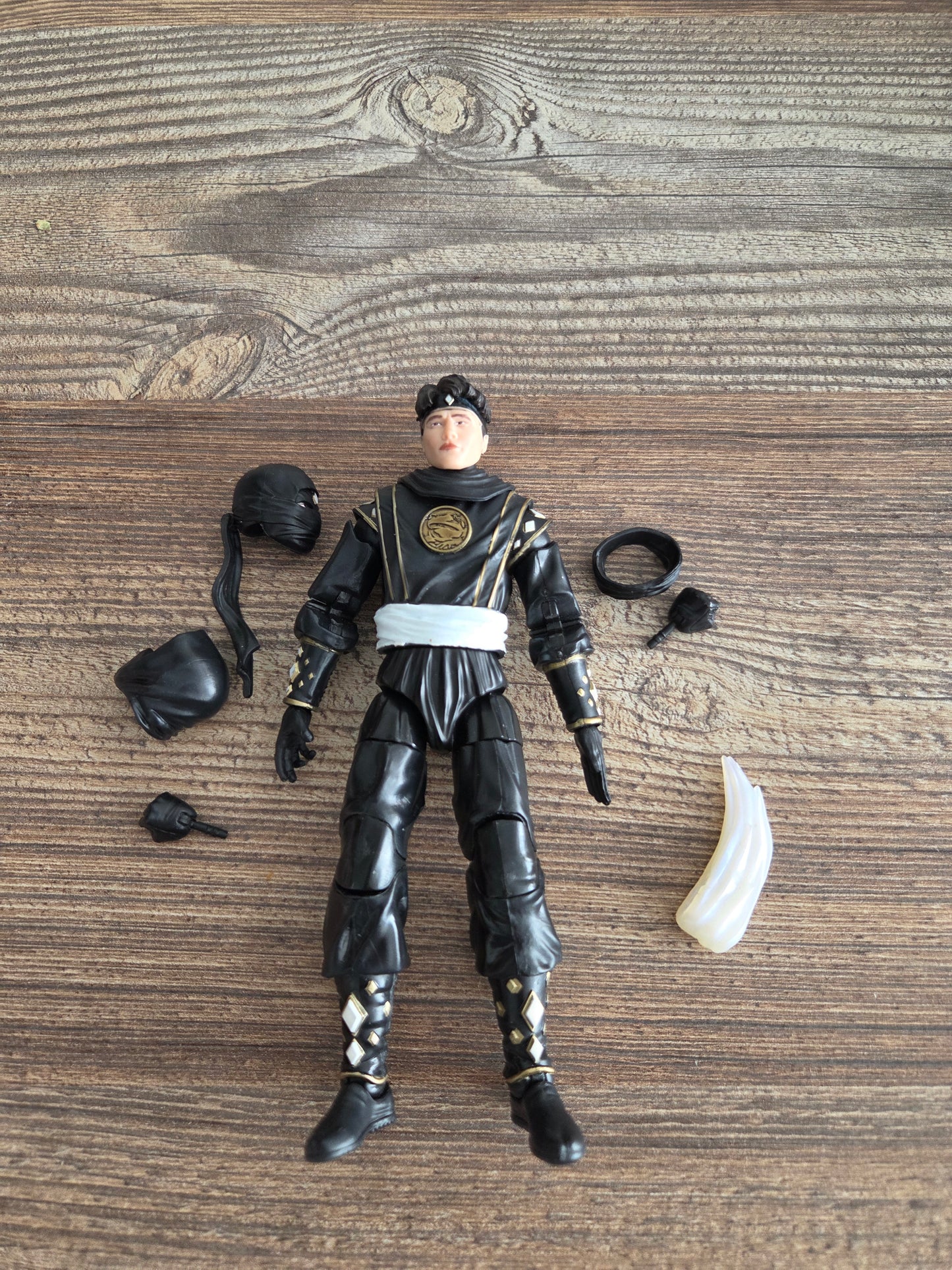 Power Rangers Lighting Collection - Ninjetti Black Ranger