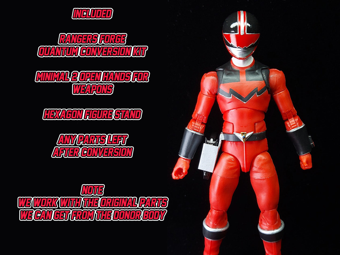Power Rangers - Time Force Quantum Ranger | Full Custom Figure