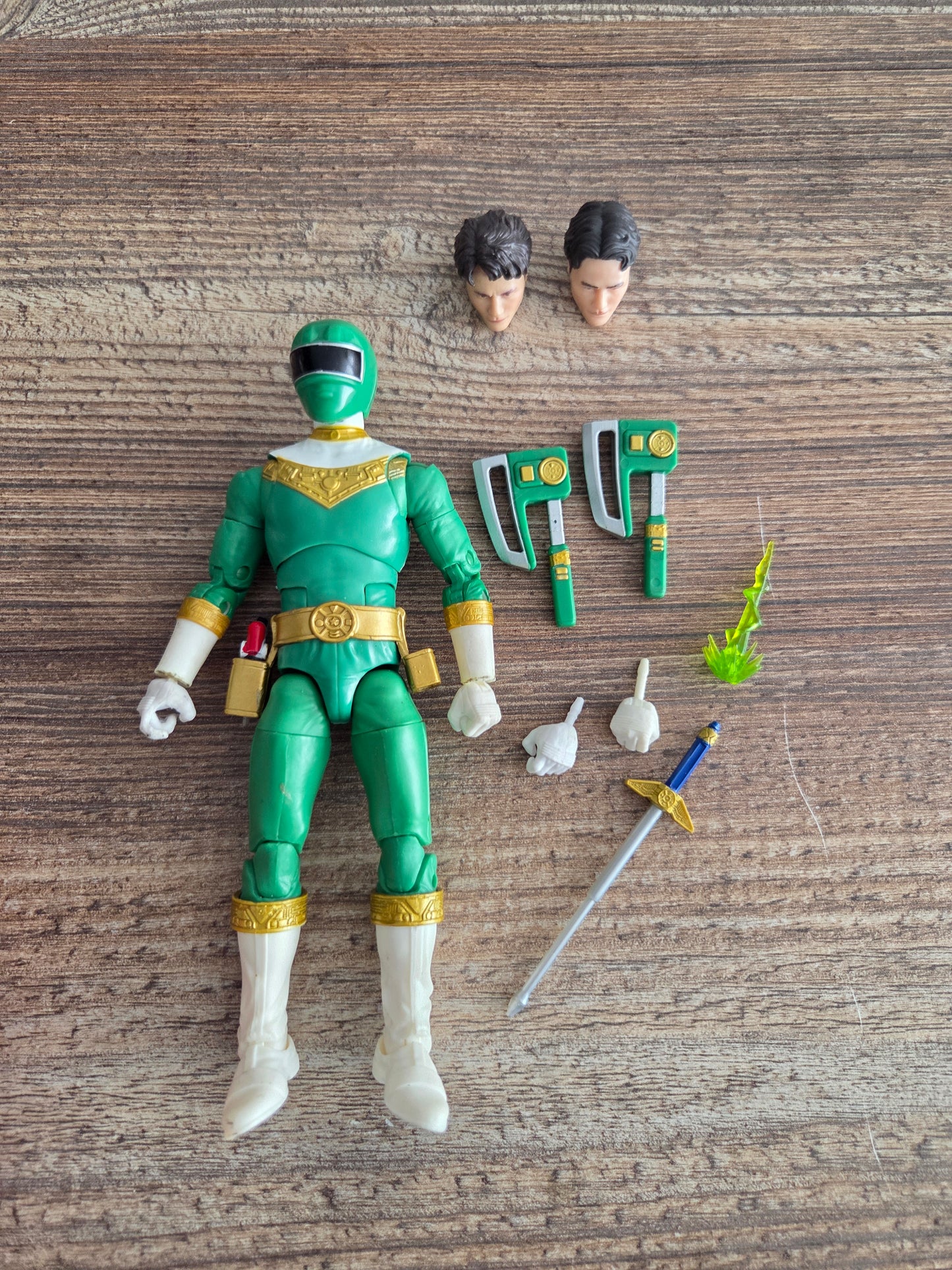 Power Rangers Lighting Collection - Zeo Green Ranger