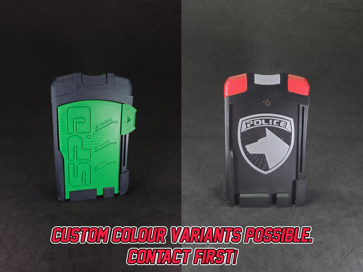 3D Printed Power Rangers S.P.D Delta Morpher / Dekaranger SP License | Display Prop