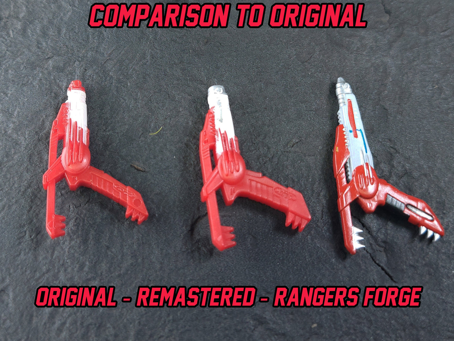 Mighty Morphin Power Rangers - Blade Blaster - Gun Mode - Lightning Collection Accessories