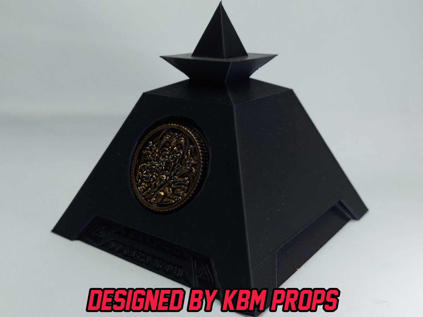 Ninjetti Coin Display Pyramid Stand | Created by KBM_Props