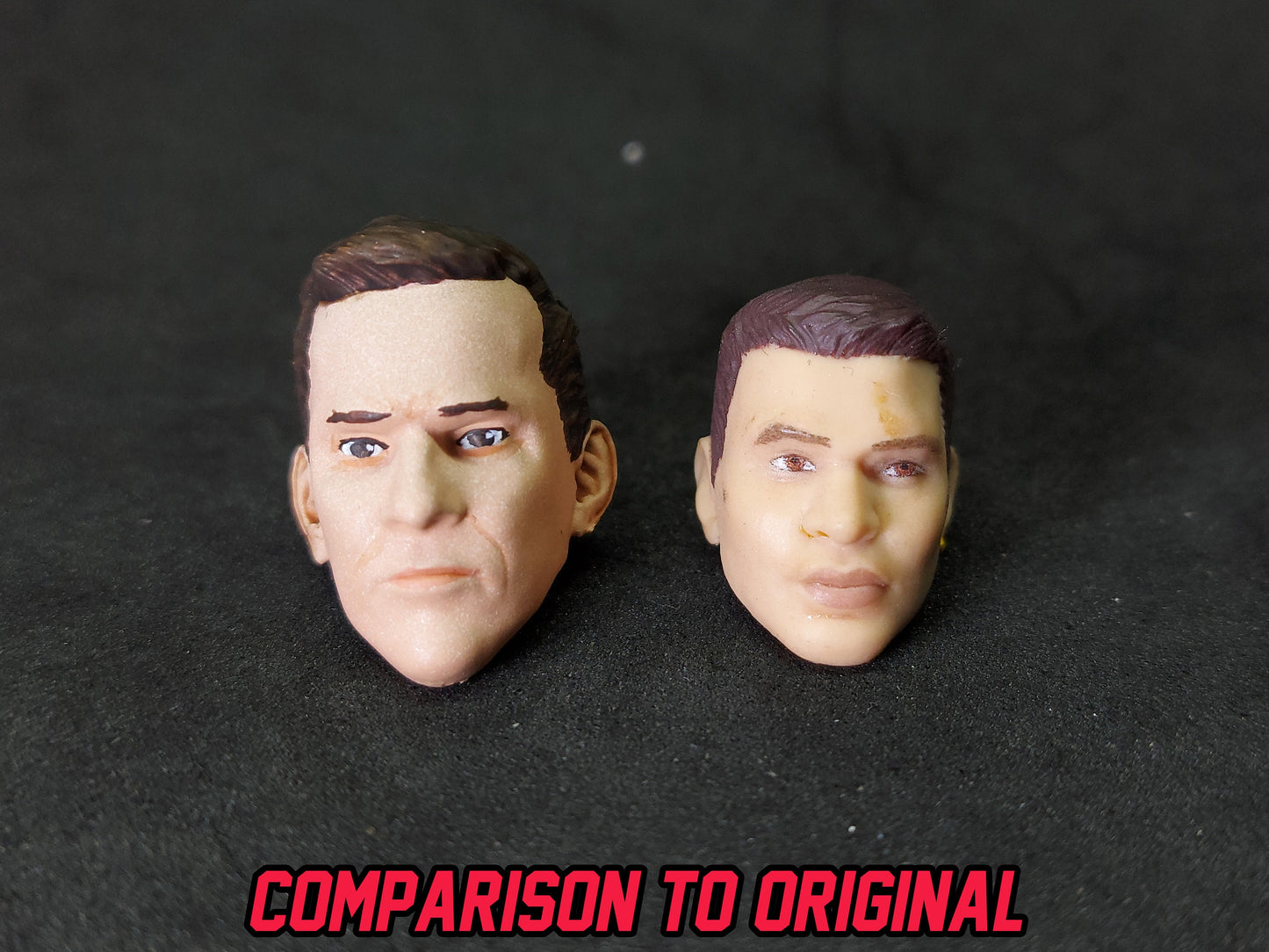 Rocky DeSantos Headsculpt | Lightning Collection Accesory | 3D Printed | Created by Heroic Studios