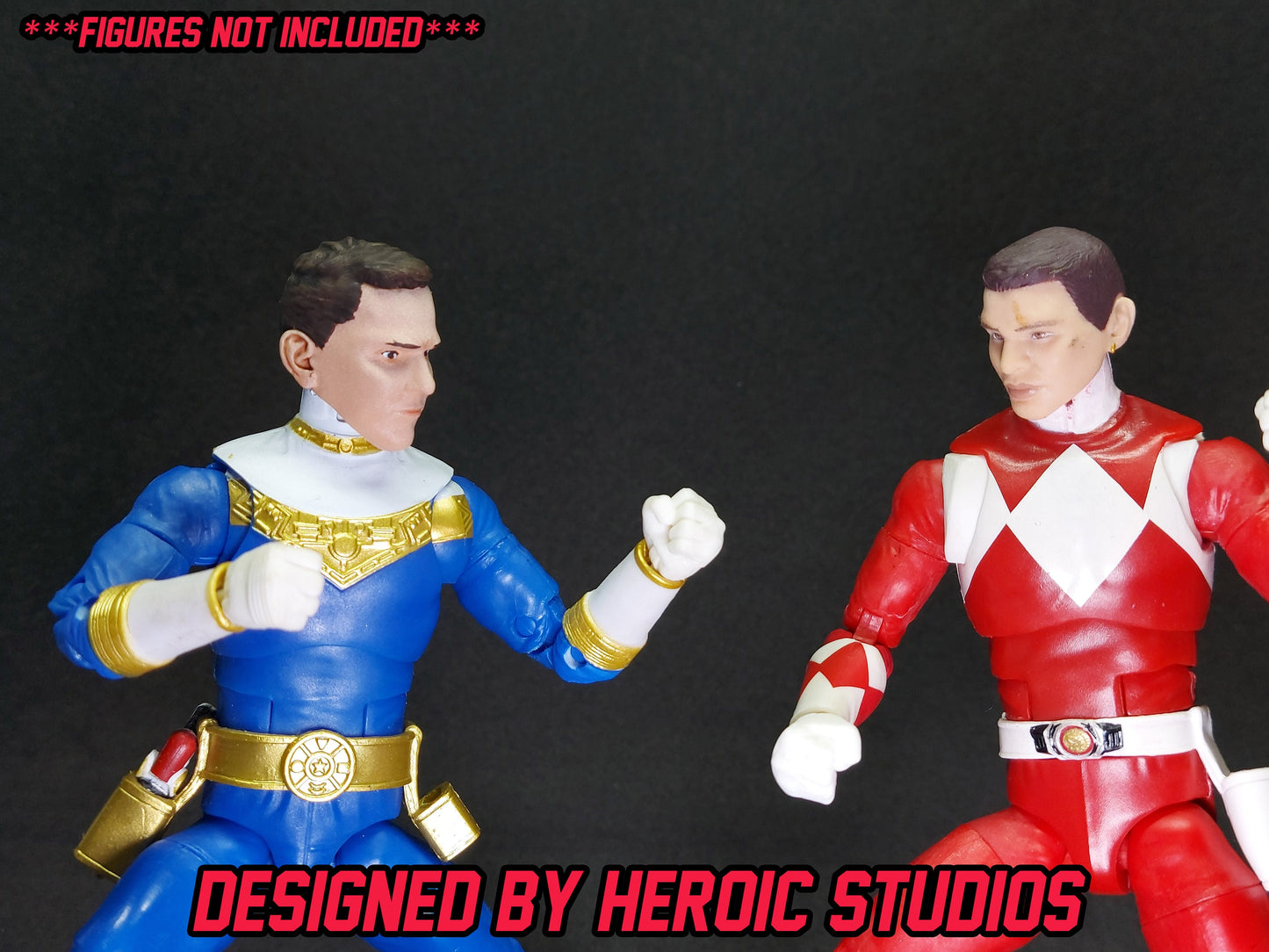 Rocky DeSantos Headsculpt | Lightning Collection Accesory | 3D Printed | Created by Heroic Studios