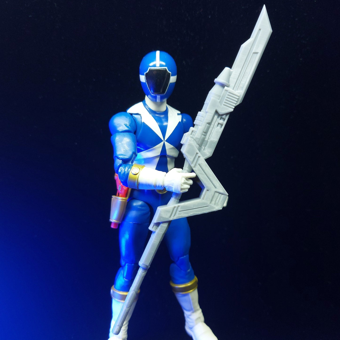 Power Rangers Lightspeed Rescue - V-Lancer | Lightning Collection Accessories