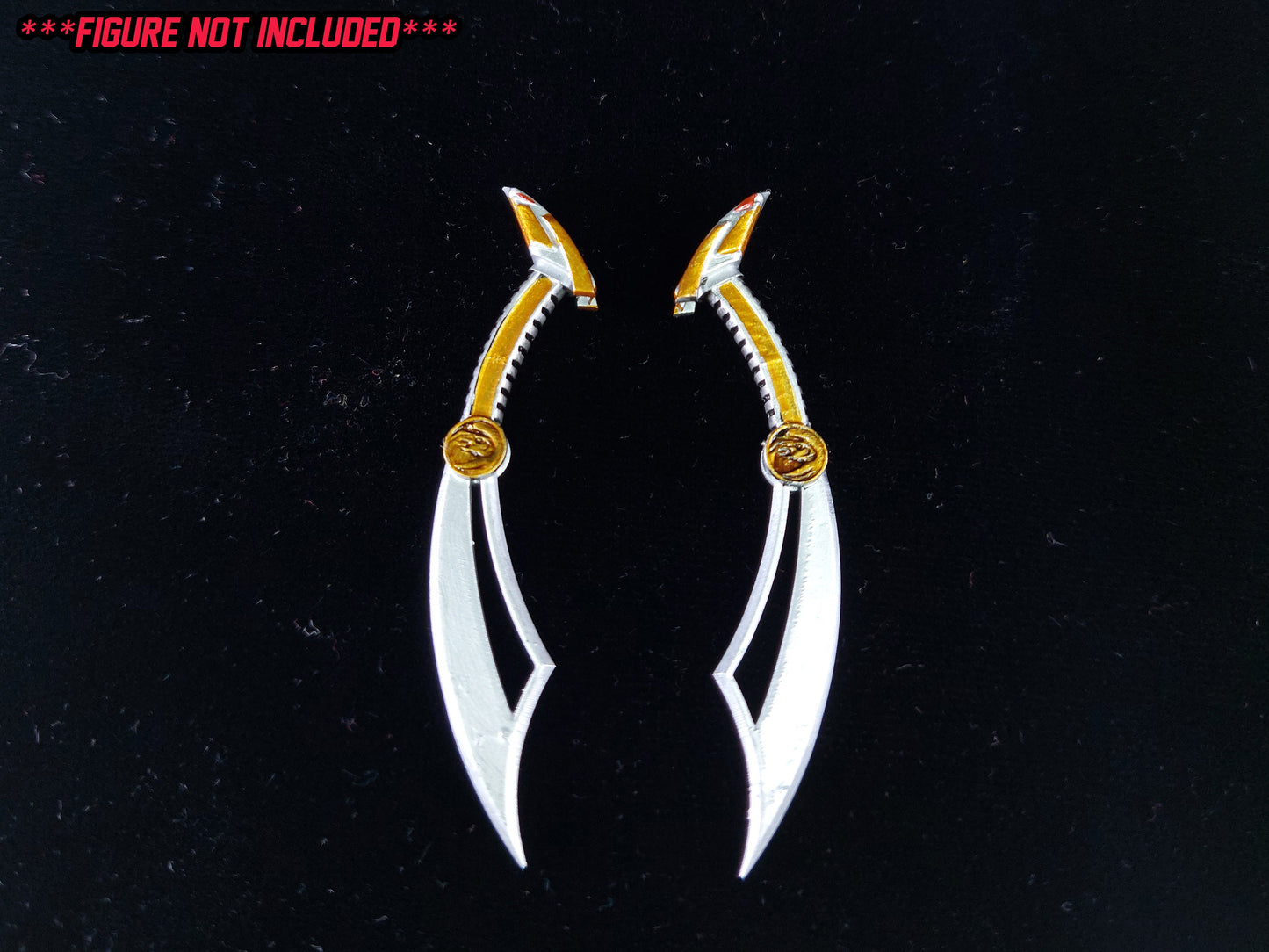 Ninjetti Falcon Sabers | Lightning Collection Accesory | 3D Printed | Created by Heroic Studios