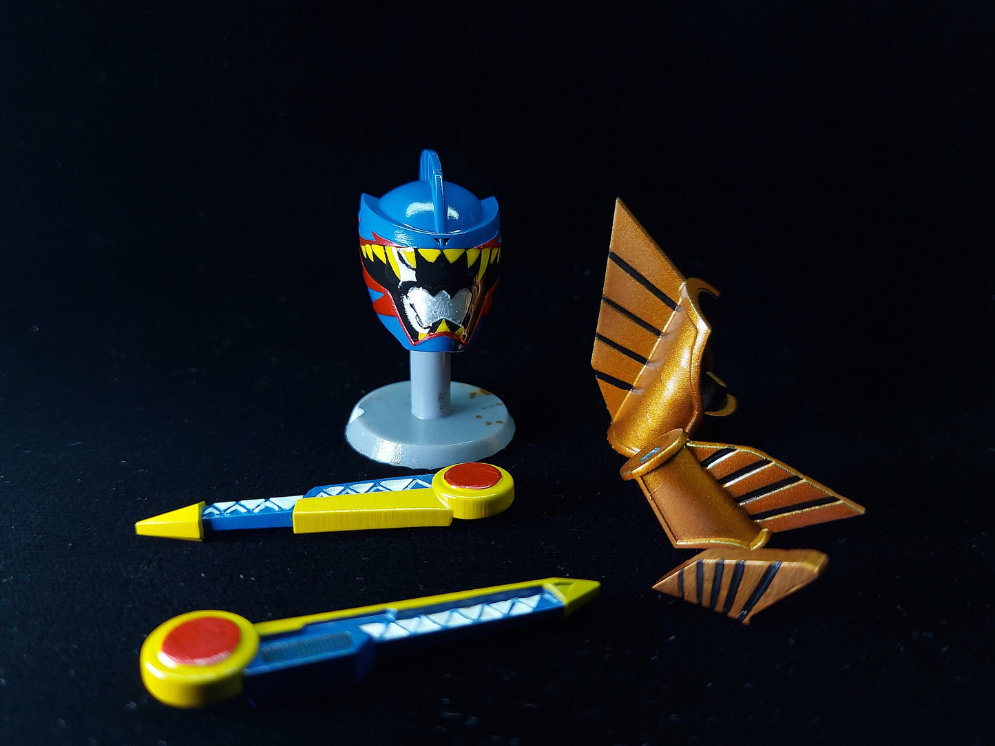 Power Rangers Dino Charge Dark Ranger | Talon Ranger Conversion Kit | Lightning Collection Accessories