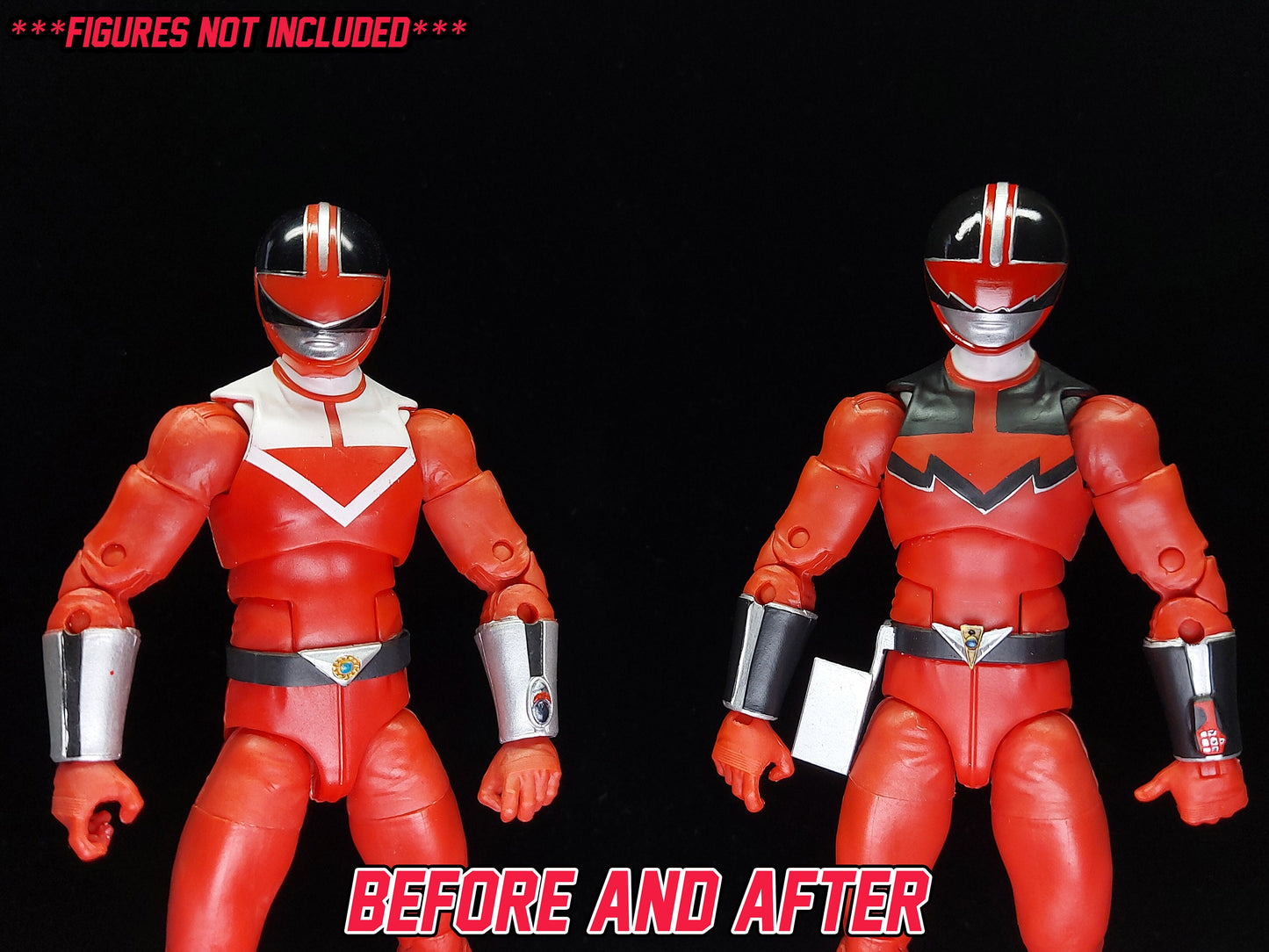 Power Rangers Time Force - Quantum Ranger | Conversion Kit | Lightning Collection Accessories