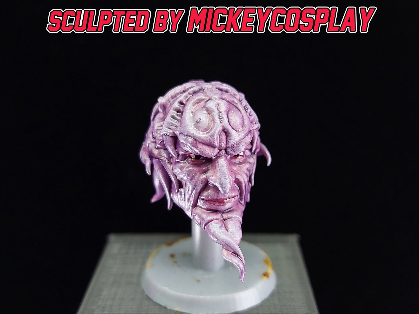 Mighty Morphin Power Rangers The Movie 1995 | Ivan Ooze Headsculpt | Lightning Collection Accesory | 3D Printed | Created by MickeyCosplay