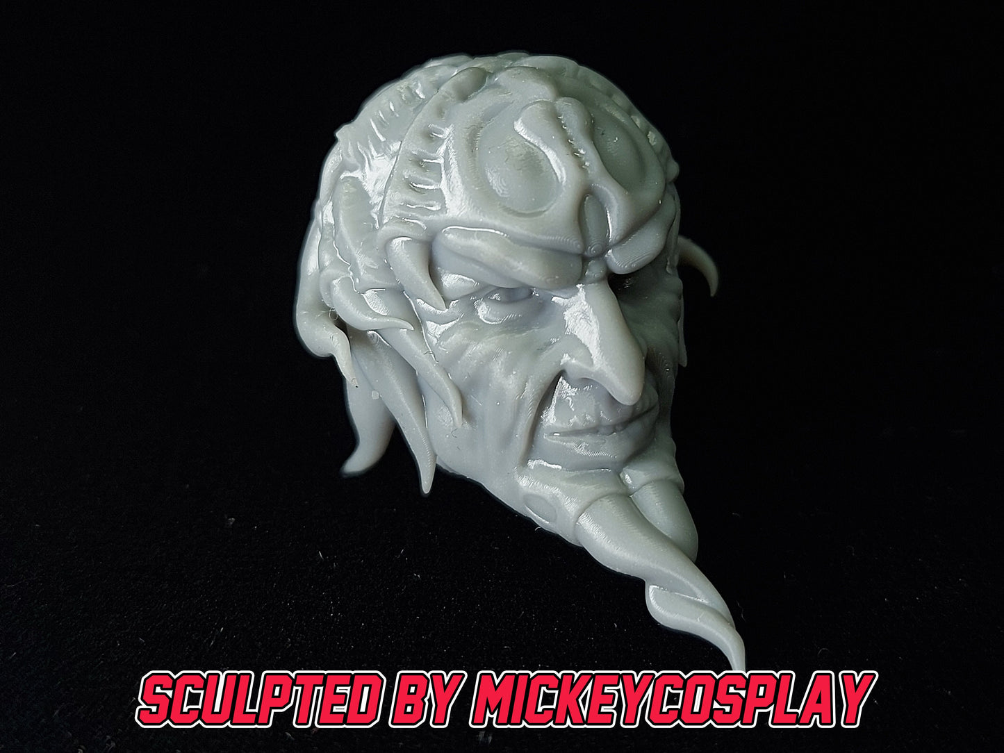 Mighty Morphin Power Rangers The Movie 1995 | Ivan Ooze Headsculpt | Lightning Collection Accesory | 3D Printed | Created by MickeyCosplay