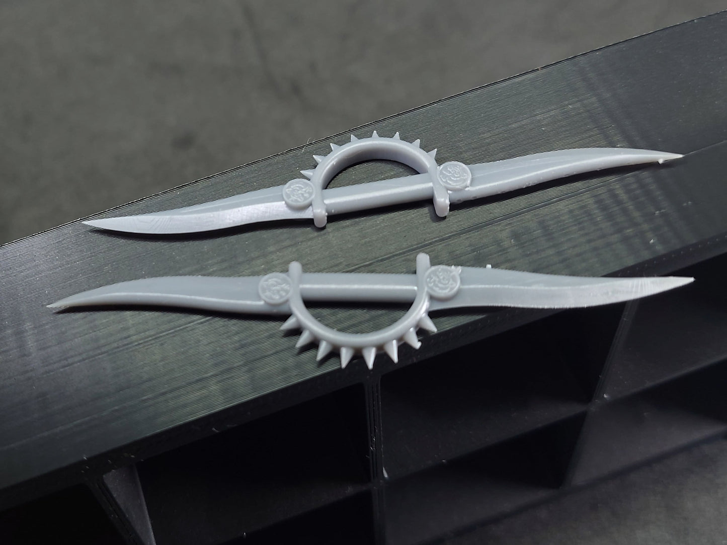 Ninjetti Wolf Swords | Lightning Collection Accesory / 1/12 | 3D Printed