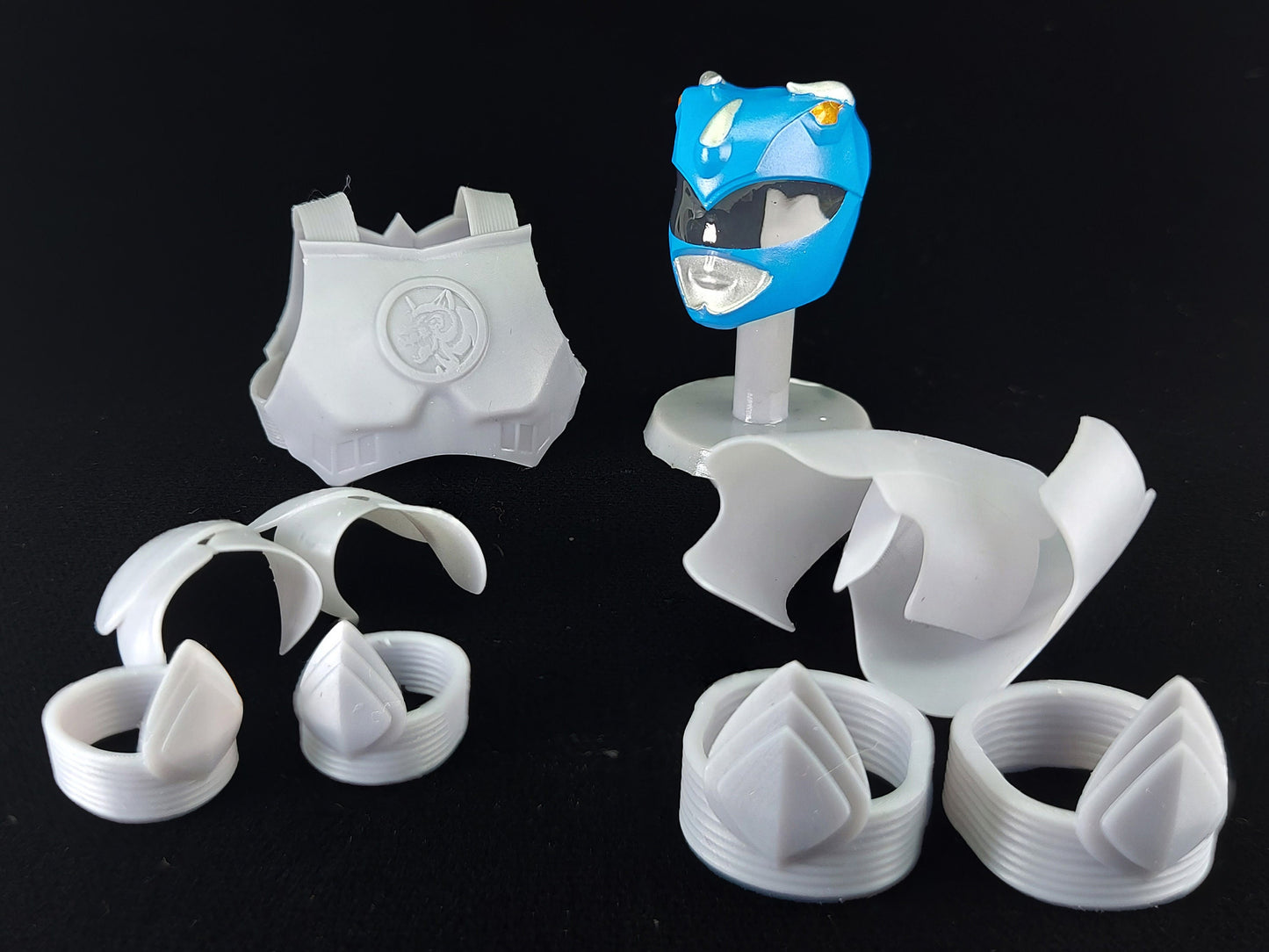 Mighty Morphin Power Rangers The Movie 1995 | Blue Ranger | Lightning Collection Conversion Kit
