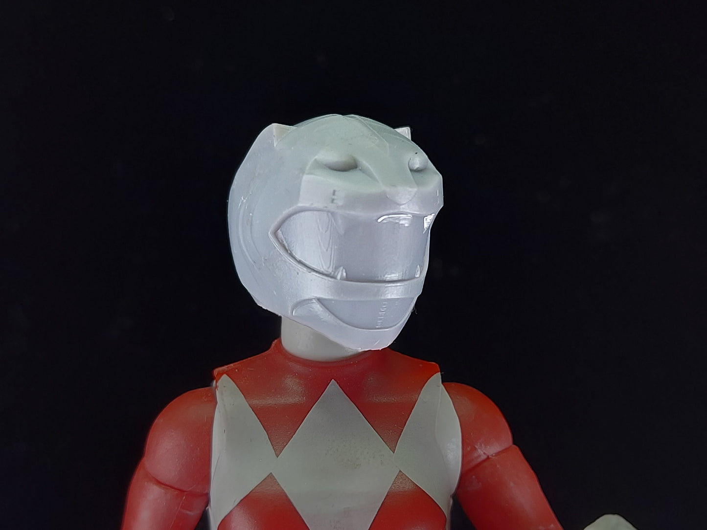 White Wild Force / Gaoranger Ranger Helmet | Lightning Collection / 1:12 Accessory | 3D Printed