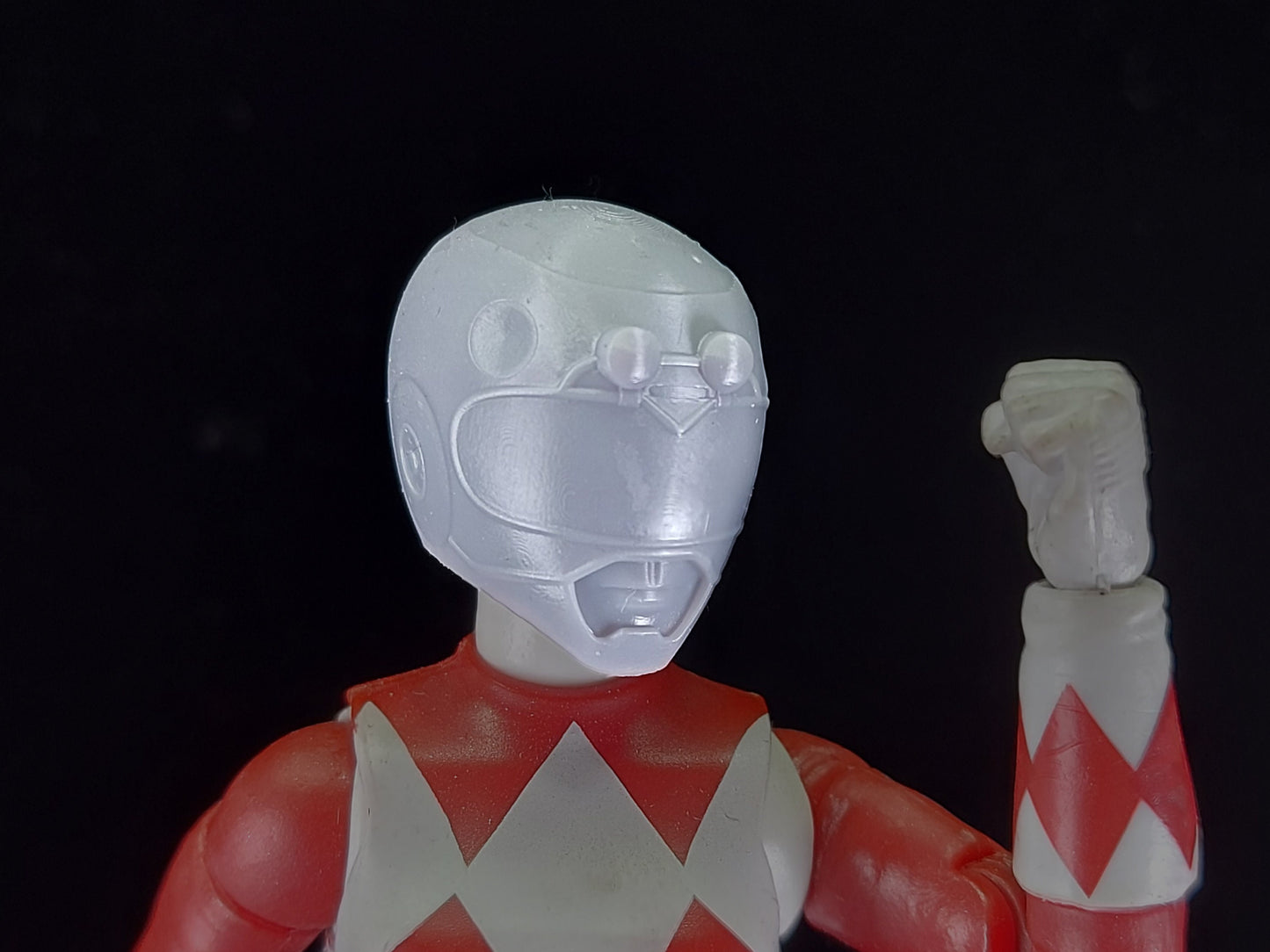 Pink Turbo Ranger / Pink Racer Helmet | Lightning Collection / 1:12 Accessory | 3D Printed