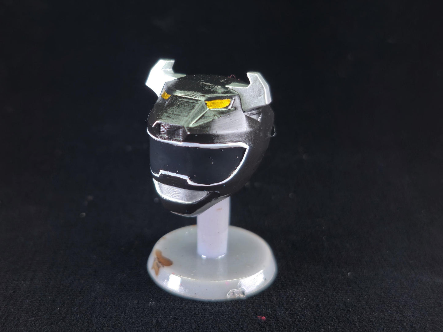 Black Wild Force / Gaoranger Ranger Helmet | Lightning Collection / 1:12 Accessory | 3D Printed