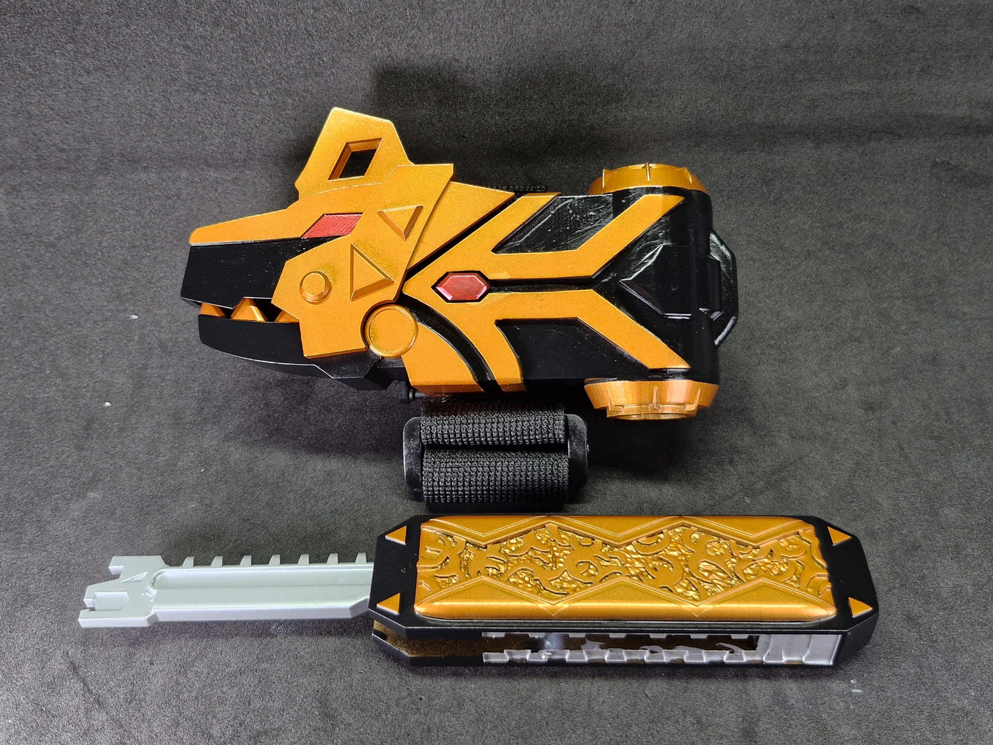 3D Printed & Painted Power Rangers Dino Thunder - Brachio Morpher / Abaranger - Dino Commander | Display Prop