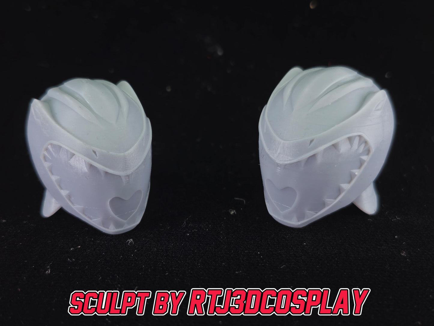 Purple Dino Charge Ranger Helmet | Lightning Collection Accessory | 3D Printed