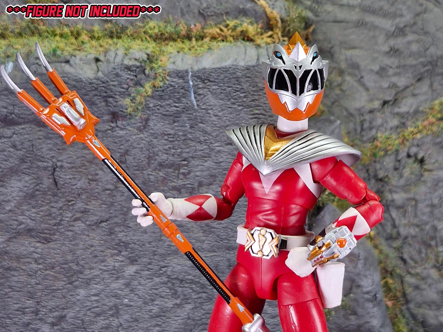 Power Rangers Cosmic Fury - Orange Ranger Conversion Kit | Lightning Collection Accessories