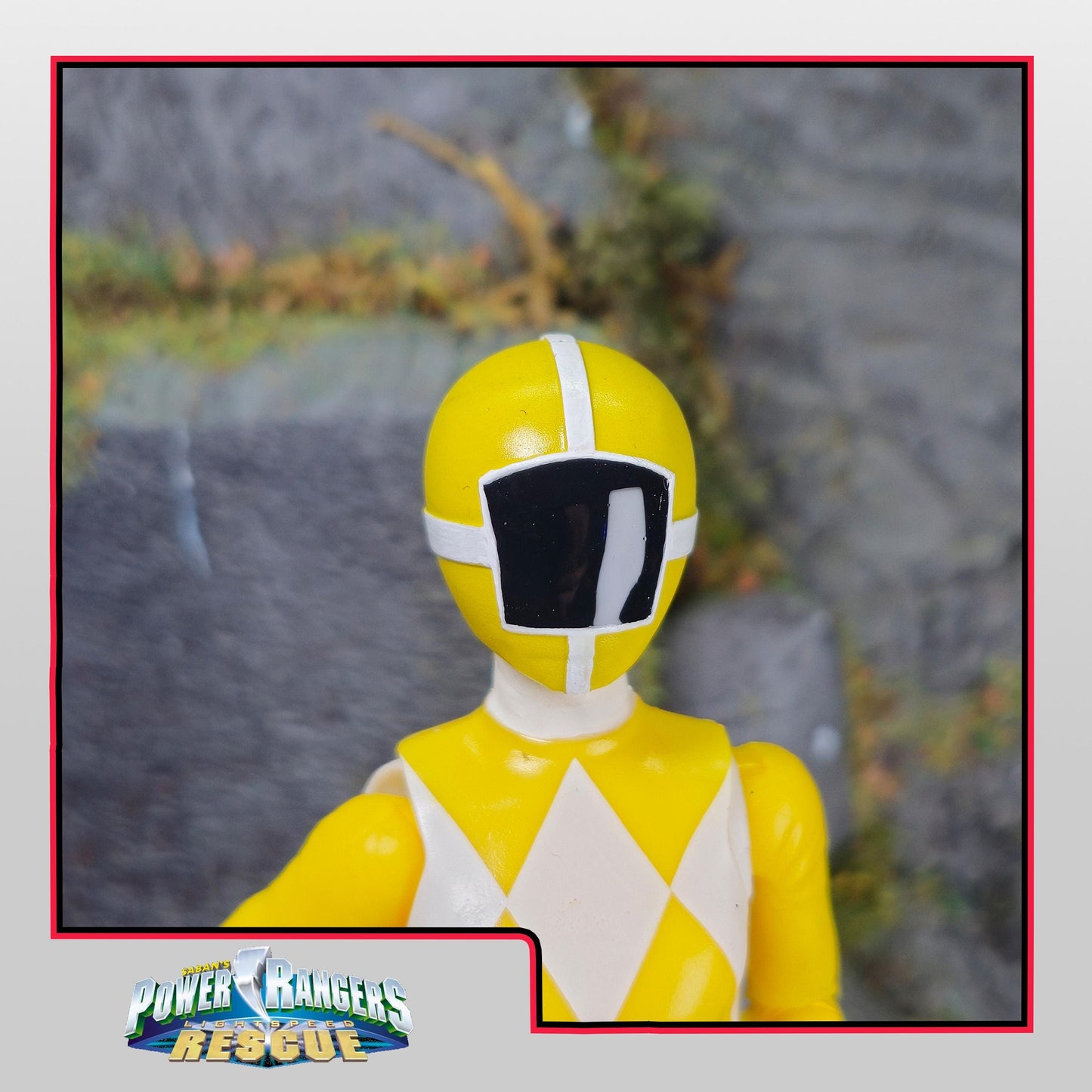 Yellow Lightspeed Rescue Ranger Helmet | Lightning Collection Accessory | 3D Printed
