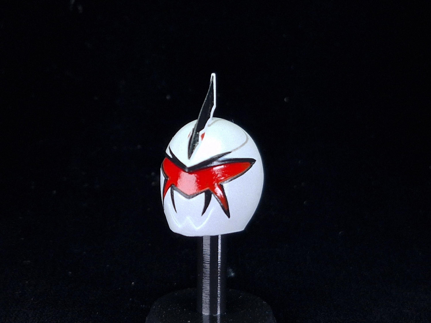Power Rangers Dino Thunder - White Dino Ranger Replacement Helmet| Lightning Collection 1/12 Accessories