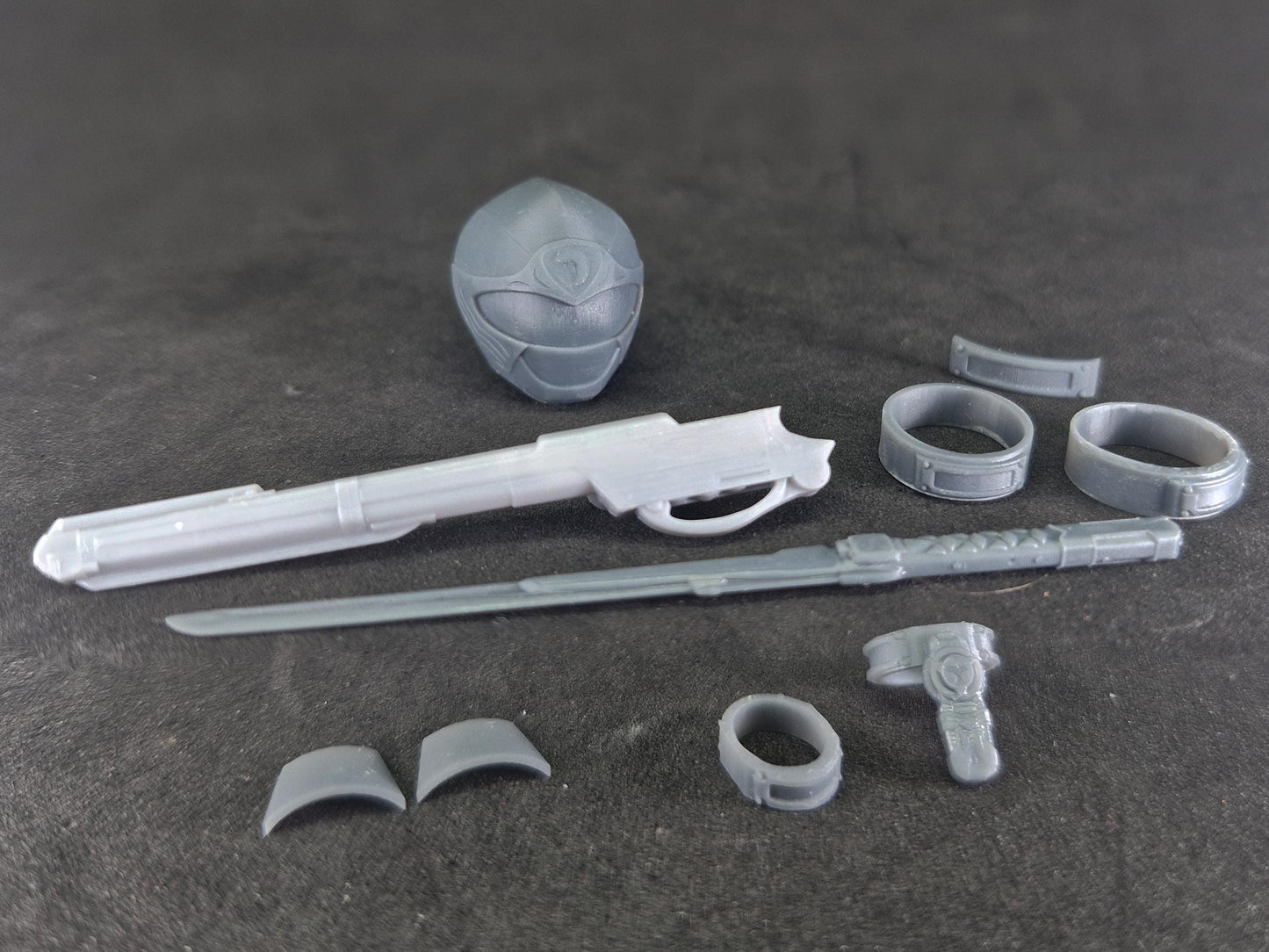 Power Rangers Ninja Storm - Blue Wind Ranger / Hurricaneger - HurricaneBlue Conversion Kit | Lightning Collection Accessories