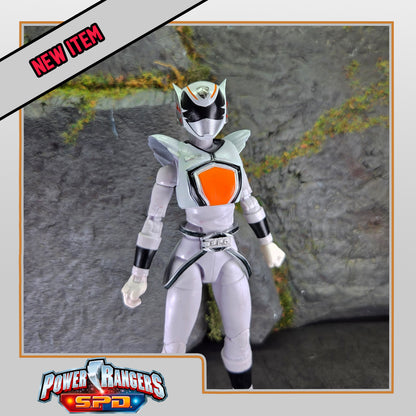 Power Rangers S.P.D. | Lightning Collection - Kat Ranger Helmet | 1/12 Scale Accesories