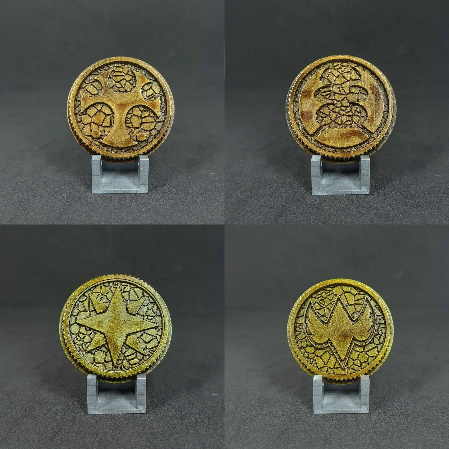 Power Rangers Ninja Storm - Ninpuu Sentai Hurricaneger Power Coins [Legacy Morpher - Lightning Collection Morpher - Classic 1993 Morpher]