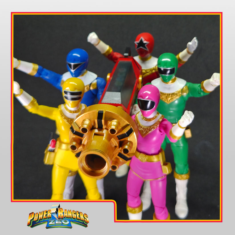 Power Rangers Zeo - Zeo Cannon \ Ohranger - Olé Bazooka | Lightning Co ...