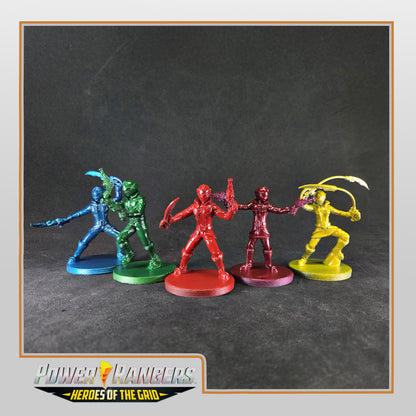 Heroes of the Grid - Power Rangers - Super Megaforce /  Kaizoku Sentai Gokaiger  Miniatures | Epic Scale 50mm Miniature Tabletop Gaming