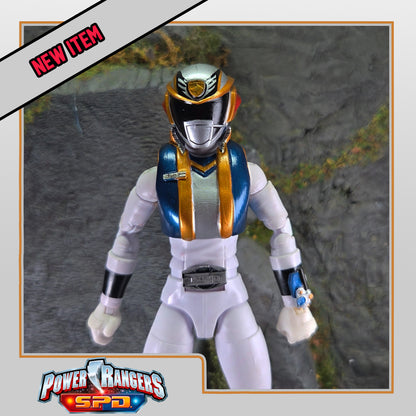 Power Rangers S.P.D. | Lightning Collection - NOVA Ranger Helmet | 1/12 Scale Accesories