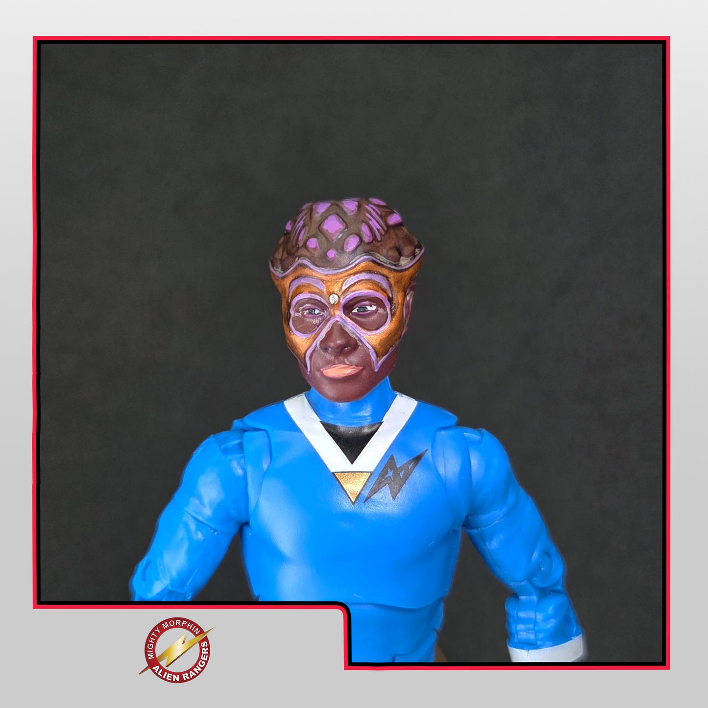 Power Rangers Alien Rangers - Aquitarian / Aquitian Headsculpt | Lightning Collection Action Figure Accesory