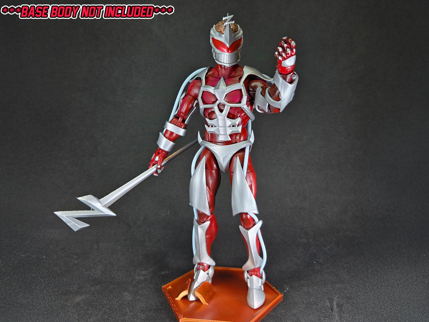Mighty Morphin Power Rangers - Lord Zedd 1995 Movie Kit | Conversion Kit | Marvel Legends | Lightning Collection | 1/12 Accessories