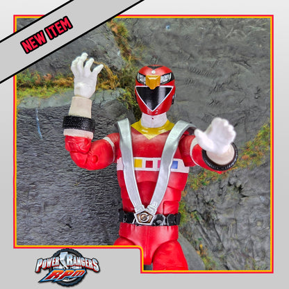 Power Rangers R.P.M - Ranger Operator Series Red / Engine Sentai Go-Onger - Go-On Red Conversion Kit | Lightning Collection Accessories