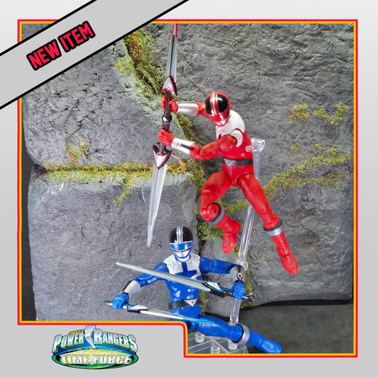 Power Rangers Time Froce - Chrono Sabers | Timeranger - Double Vector | Lighting Collection Accesory