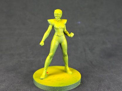 Heroes of the Grid - Power Rangers Unlimited - Striking Tiger Ranger Miniature | Epic Scale 50mm Miniature Tabletop Gaming