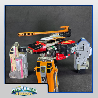 Power Rangers Lightspeed Rescue Deluxe Omega Megazord Replacement Parts | 3D Printed Parts [2000]
