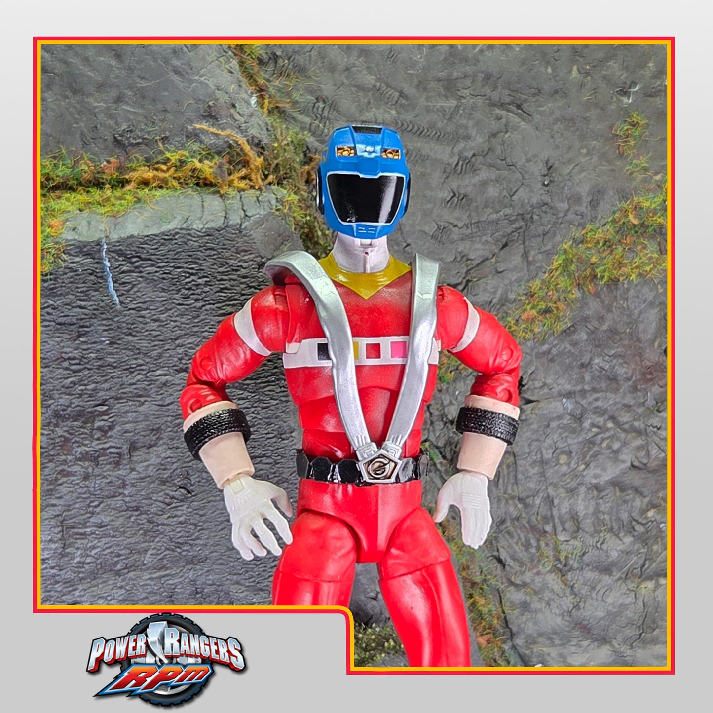 Power Rangers R.P.M - Ranger Operator Series Blue / Engine Sentai Go-Onger - Go-On BlueConversion Kit | Lightning Collection Accessories