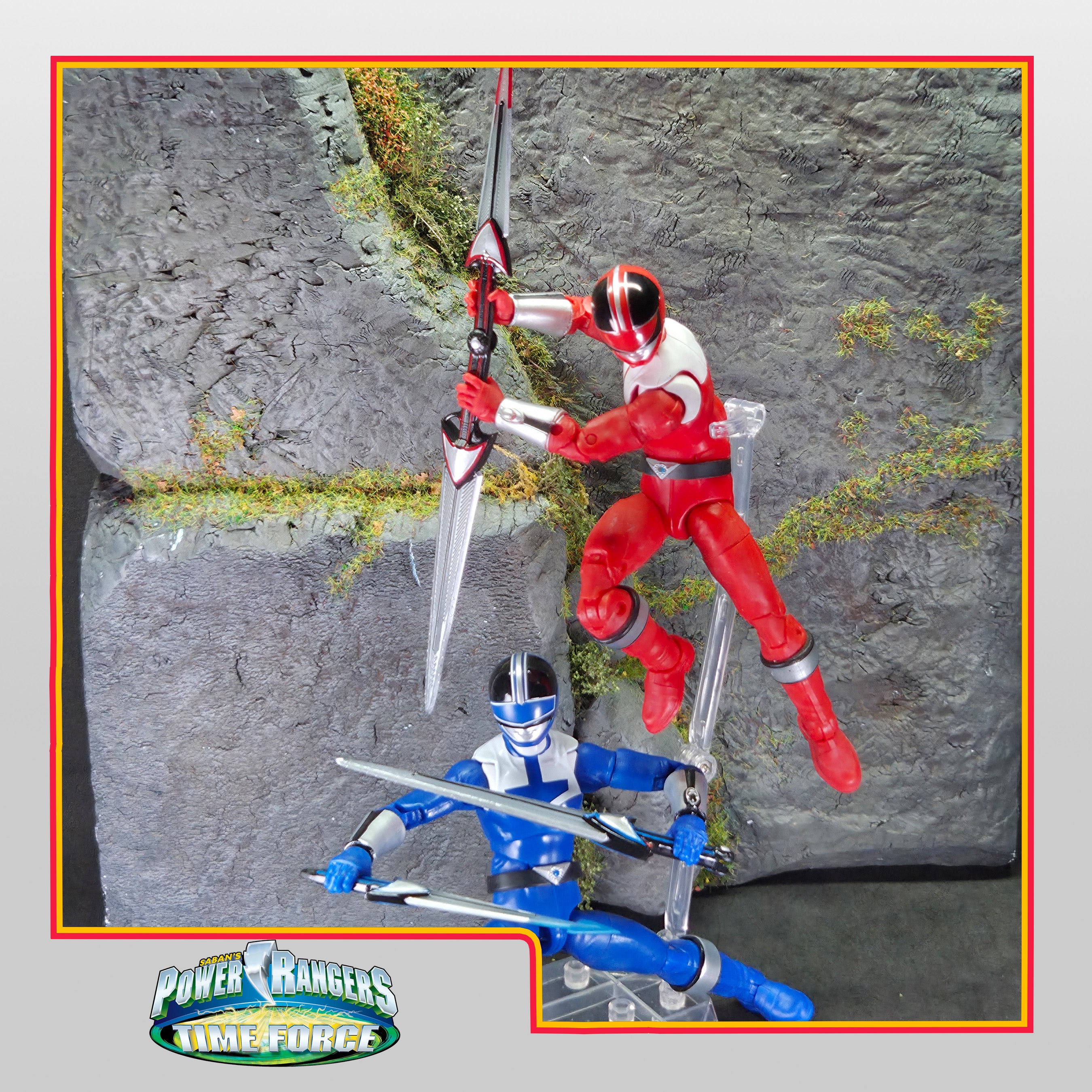 Power Rangers Time Froce - Chrono Sabers | Timeranger - Double Vector ...