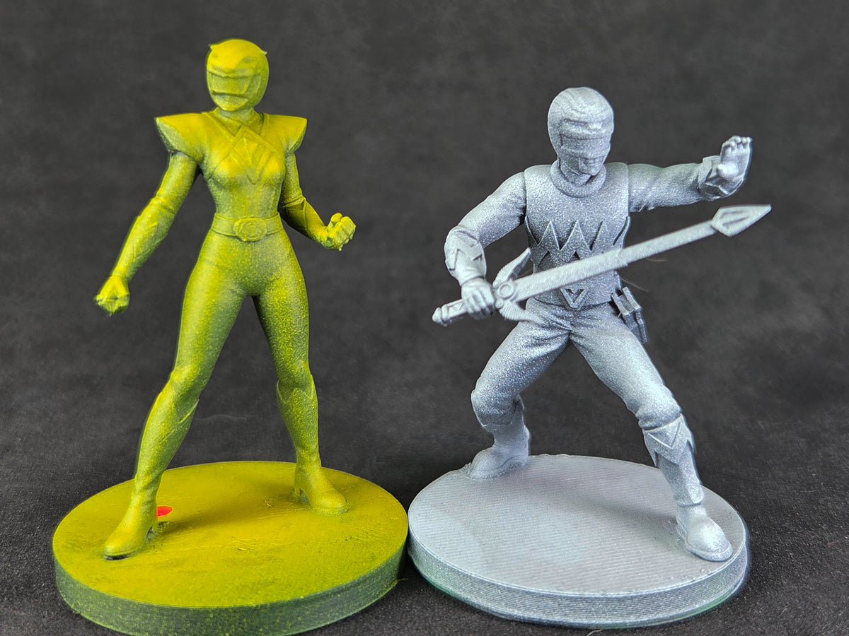 Heroes of the Grid - Power Rangers Unlimited - Striking Tiger Ranger Miniature | Epic Scale 50mm Miniature Tabletop Gaming