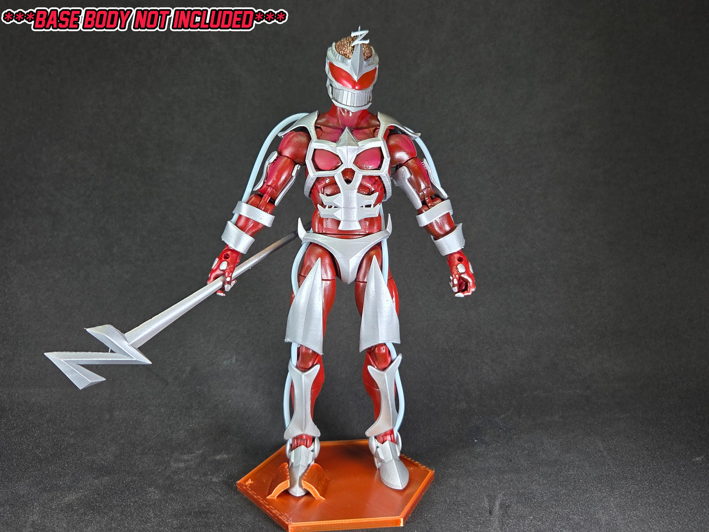 Mighty Morphin Power Rangers - Lord Zedd 1995 Movie Kit | Conversion Kit | Marvel Legends | Lightning Collection | 1/12 Accessories