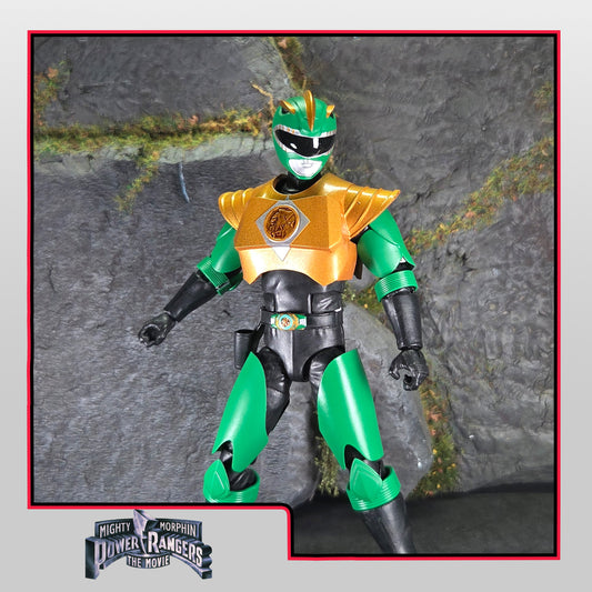 Mighty Morphin Power Rangers The Movie 1995 | Green Ranger | Lightning Collection Conversion Kit