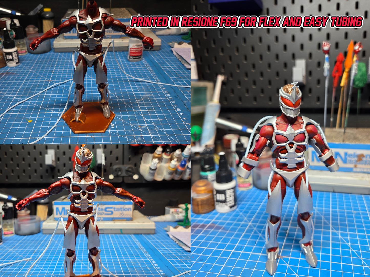 Mighty Morphin Power Rangers - Lord Zedd 1995 Movie Kit | Conversion Kit | Marvel Legends | Lightning Collection | 1/12 Accessories